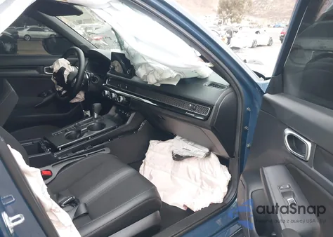 2025 Honda Civic Sport z USA, uszkodzony, nr VIN 2HGFE2F53SH596263